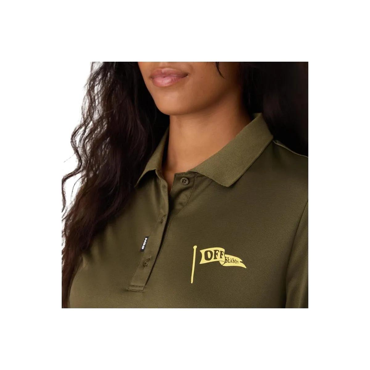 Triko CCM Women Golf Polo Solid