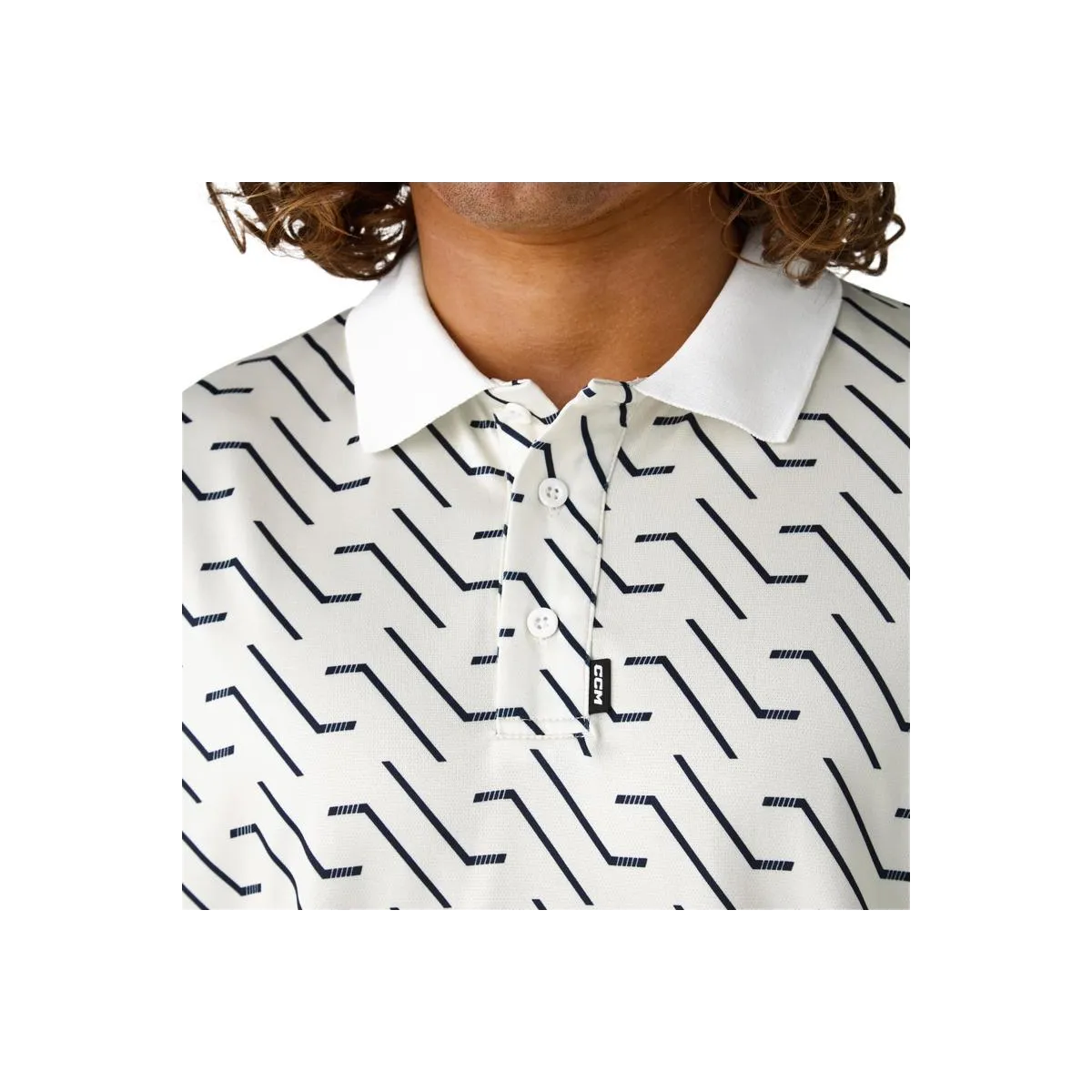 Triko CCM Polo Print