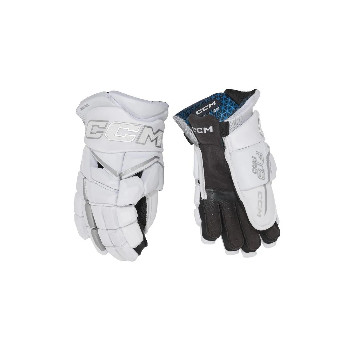 Gloves CCM Jetspeed FT8 Pro White