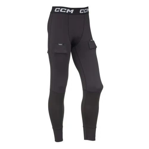 Pants with Jock CCM Baselayer