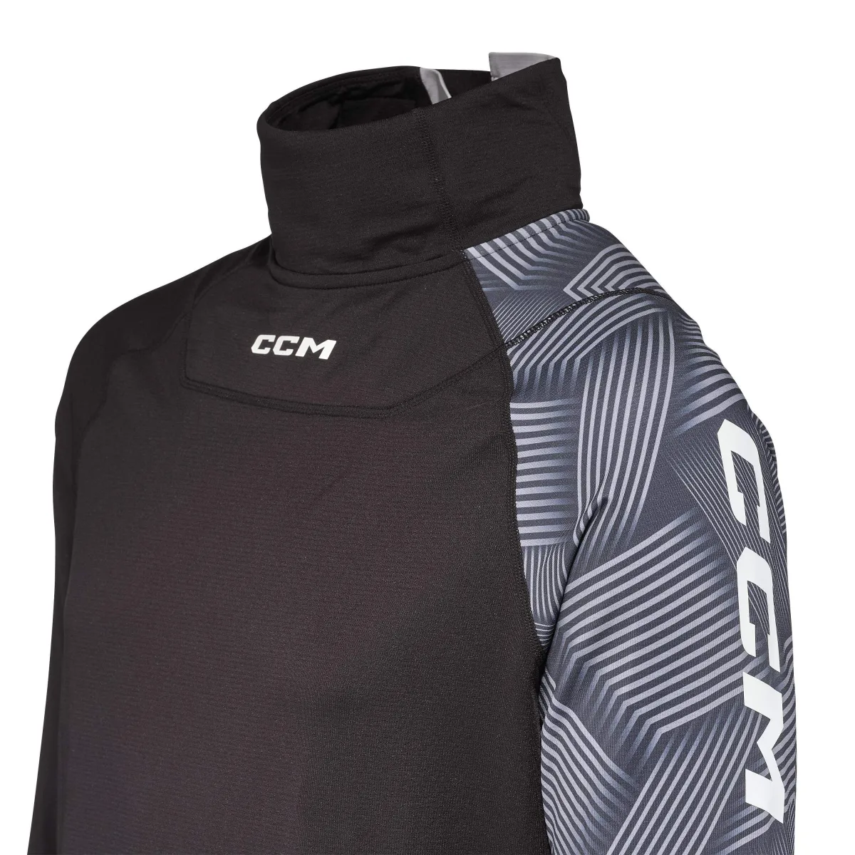 Triko CCM Neck Guard LS Top