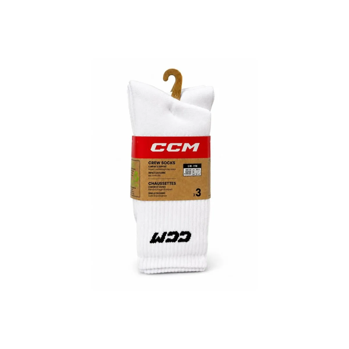 Socks CCM Crew 3 Pack