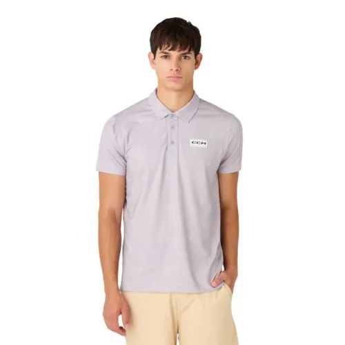 Triko CCM Golf Polo Print