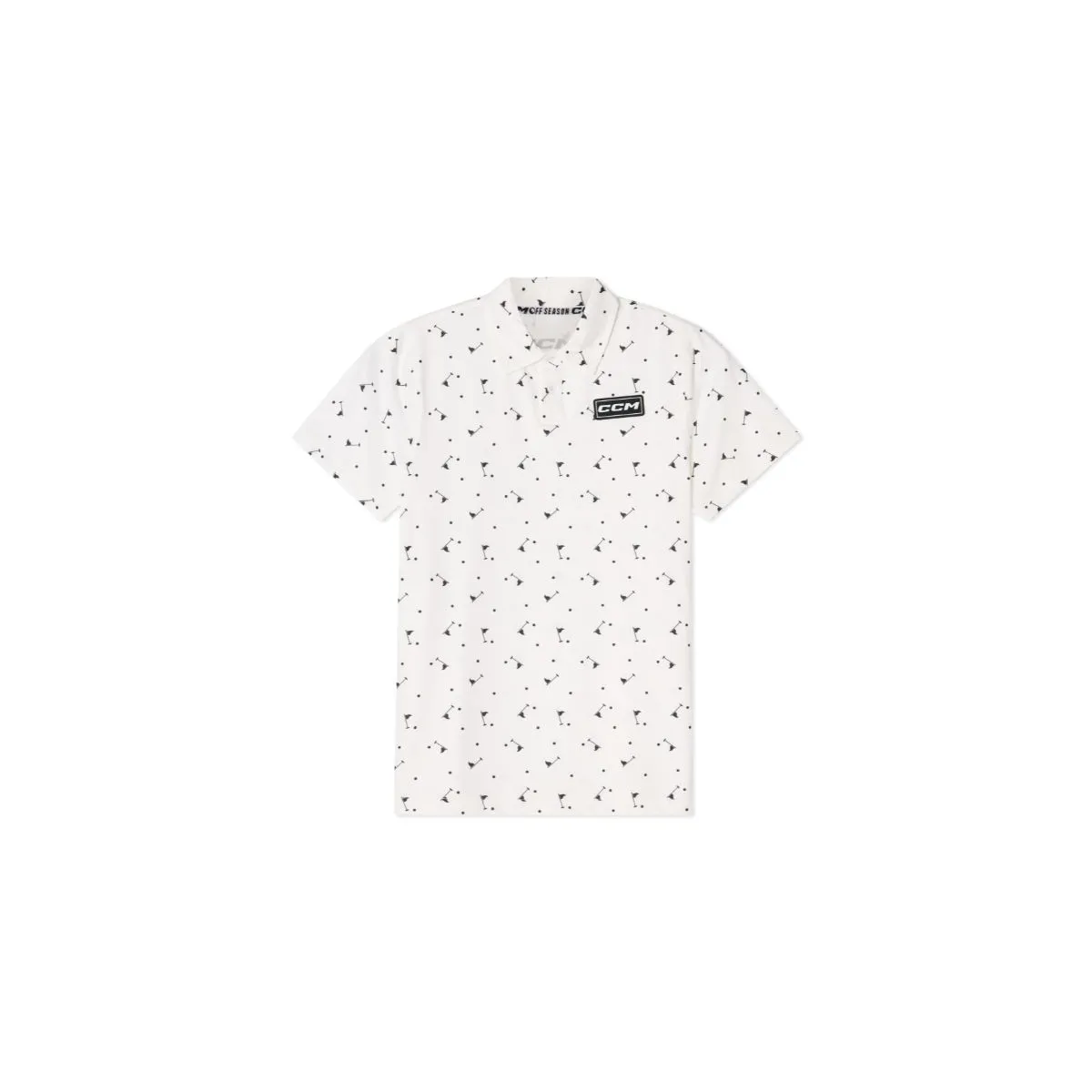 T-shirt CCM Golf Polo Print