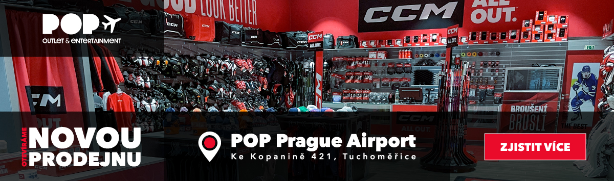 Nová CCM prodejna v POP Prague Airport