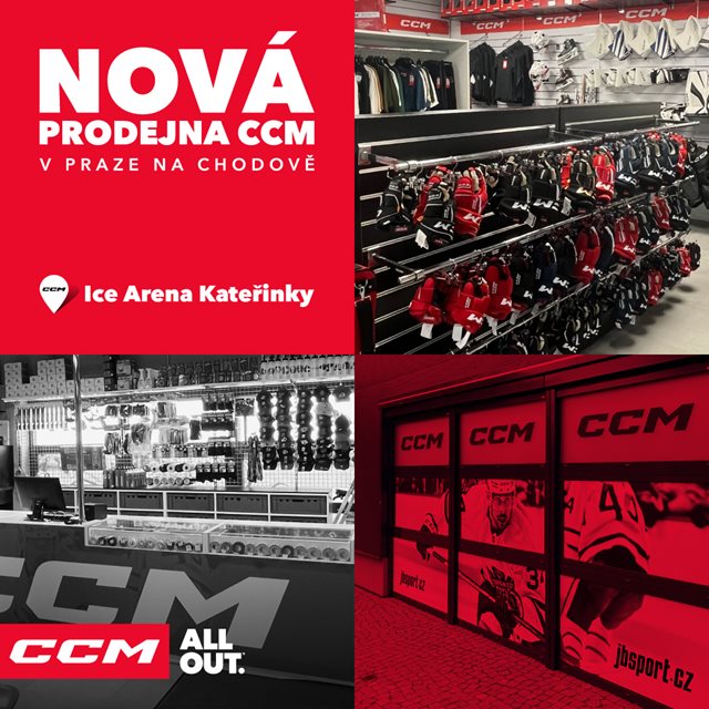 Otevíráme novou prodejnu CCM v Praze!