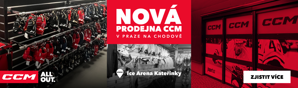 Nová prodejna CCM v Praze v Ice Areně Kateřinky