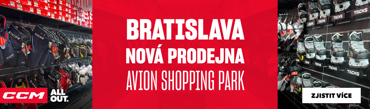 Nová prodejna CCM v Bratislavě v Avion Shopping Park